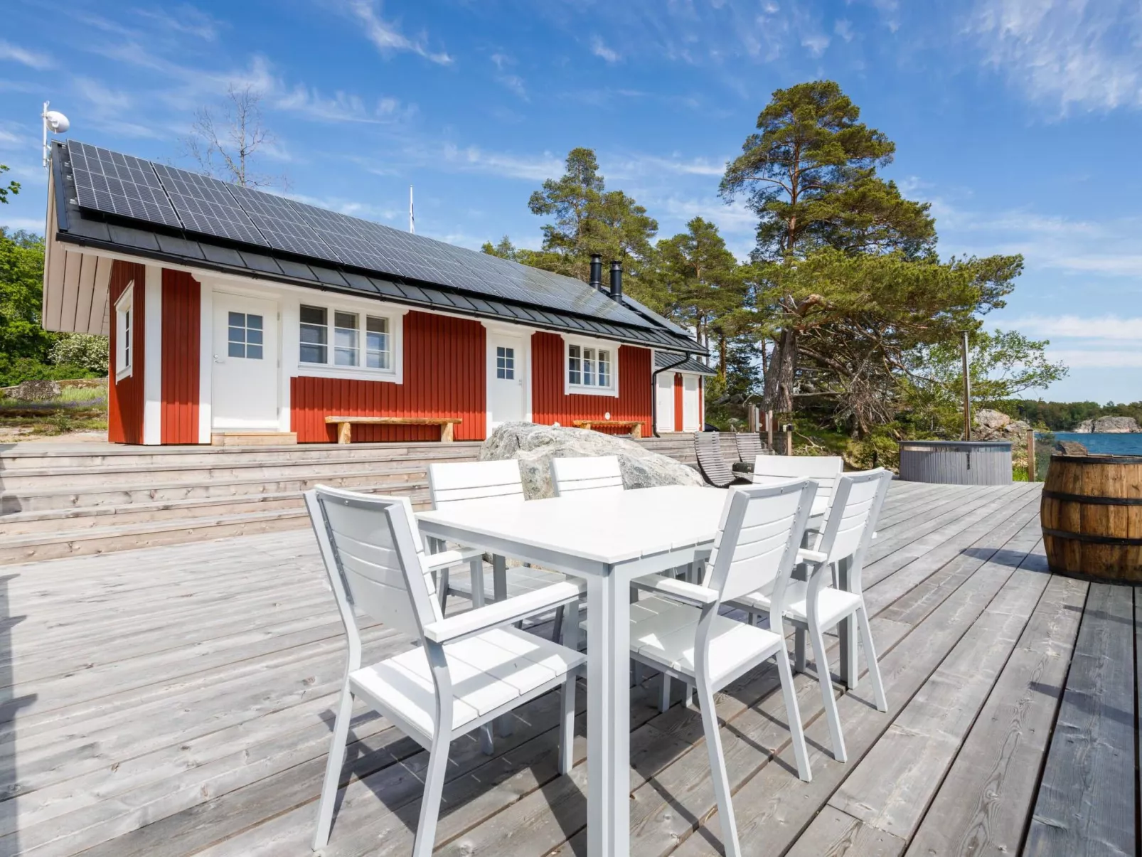 Kapteenin huvilat-Binnen