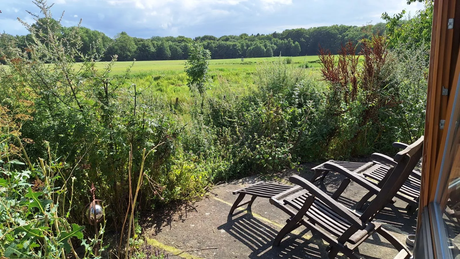 Glamour-Camping-Uitzicht zomer