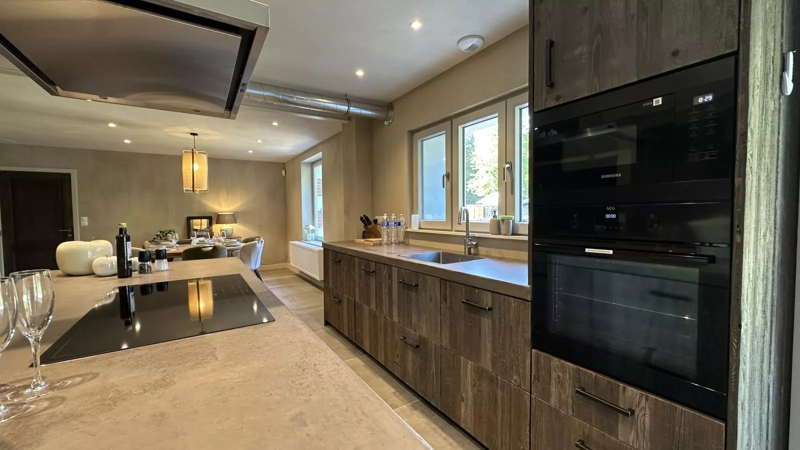 Le Moulin de Lachalade-Keuken