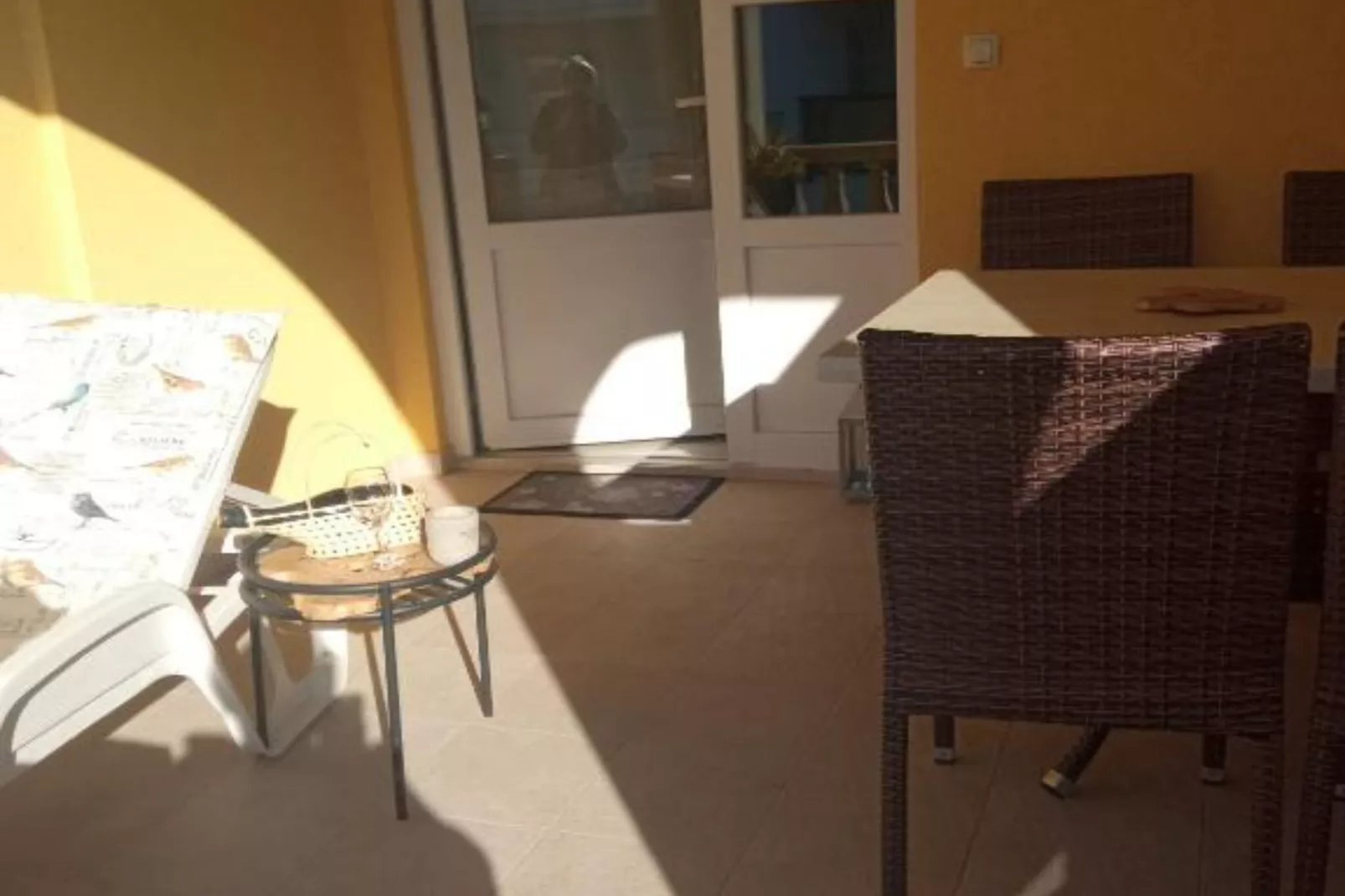 Cozy Vodice Garden Apartments With Terrace and BBQ -  Comfort one bedroom apartment (GREEN)-Terras