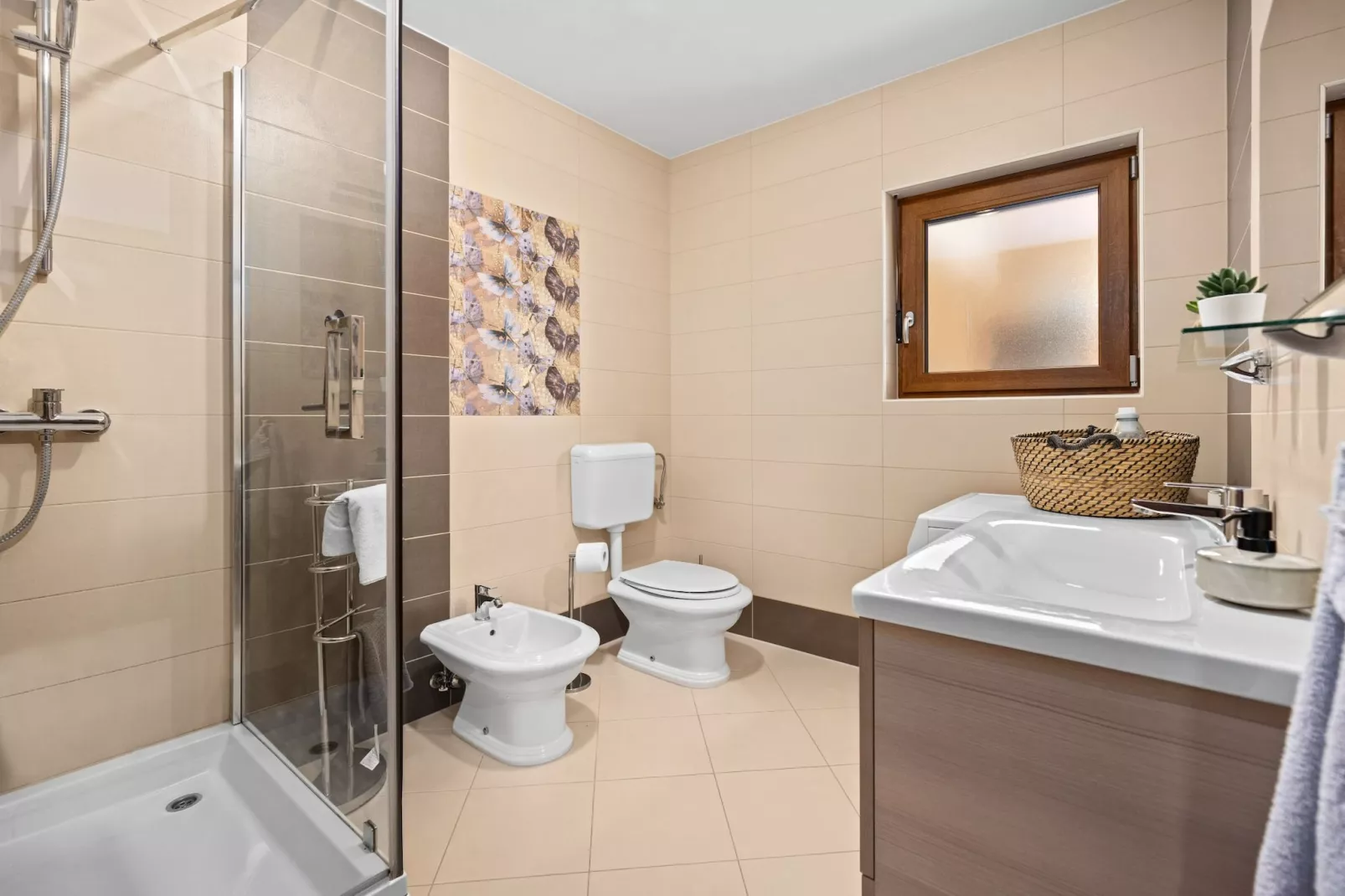 Holiday Home Mlačić - Three Bedroom Holiday Home with Pool-Badkamer