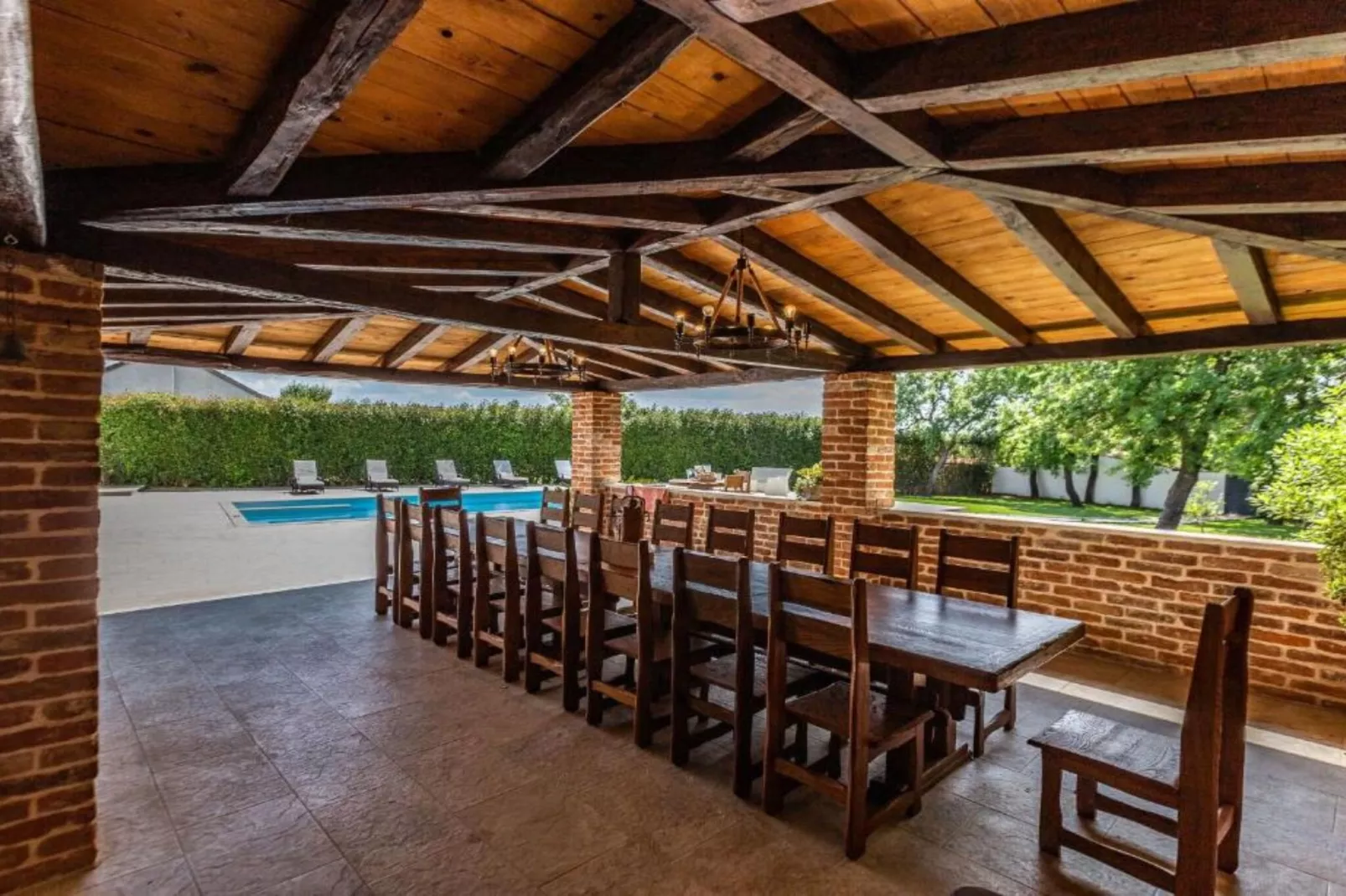 Peaceful Murvica Villa Pool, Garden, and Modern Comfort - Two Bedroom Holiday Home with Private Pool