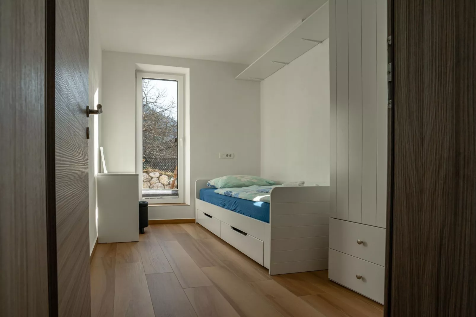 Peaceful Oasis in Nature Holiday Home with Terrace and Sauna - Three Bedroom Holiday Home with Terrace and Sauna-Slaapkamer