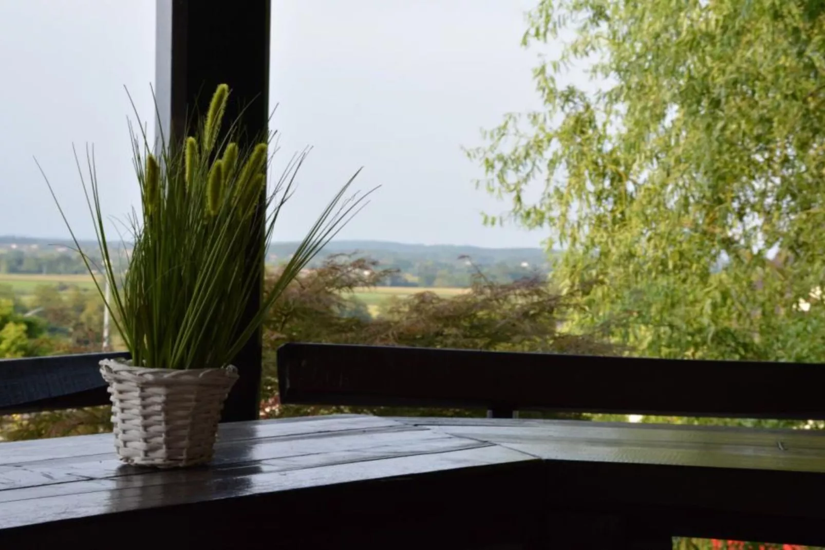 Zevnik Quiet Retreat with Stunning Views and Equestrian Activities - One Bedroom Apartment-Terrasbalkon