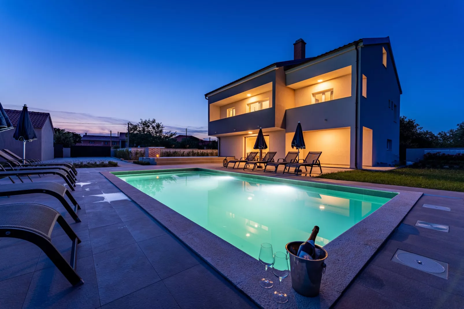 Villa Campi Dalmatia-Zwembad