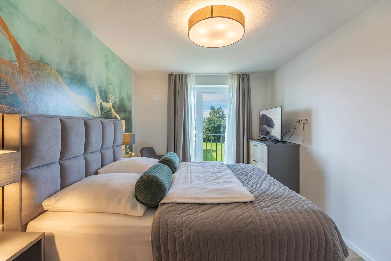 Sandbank de Luxe 7 auf Nordstrand-Slaapkamer