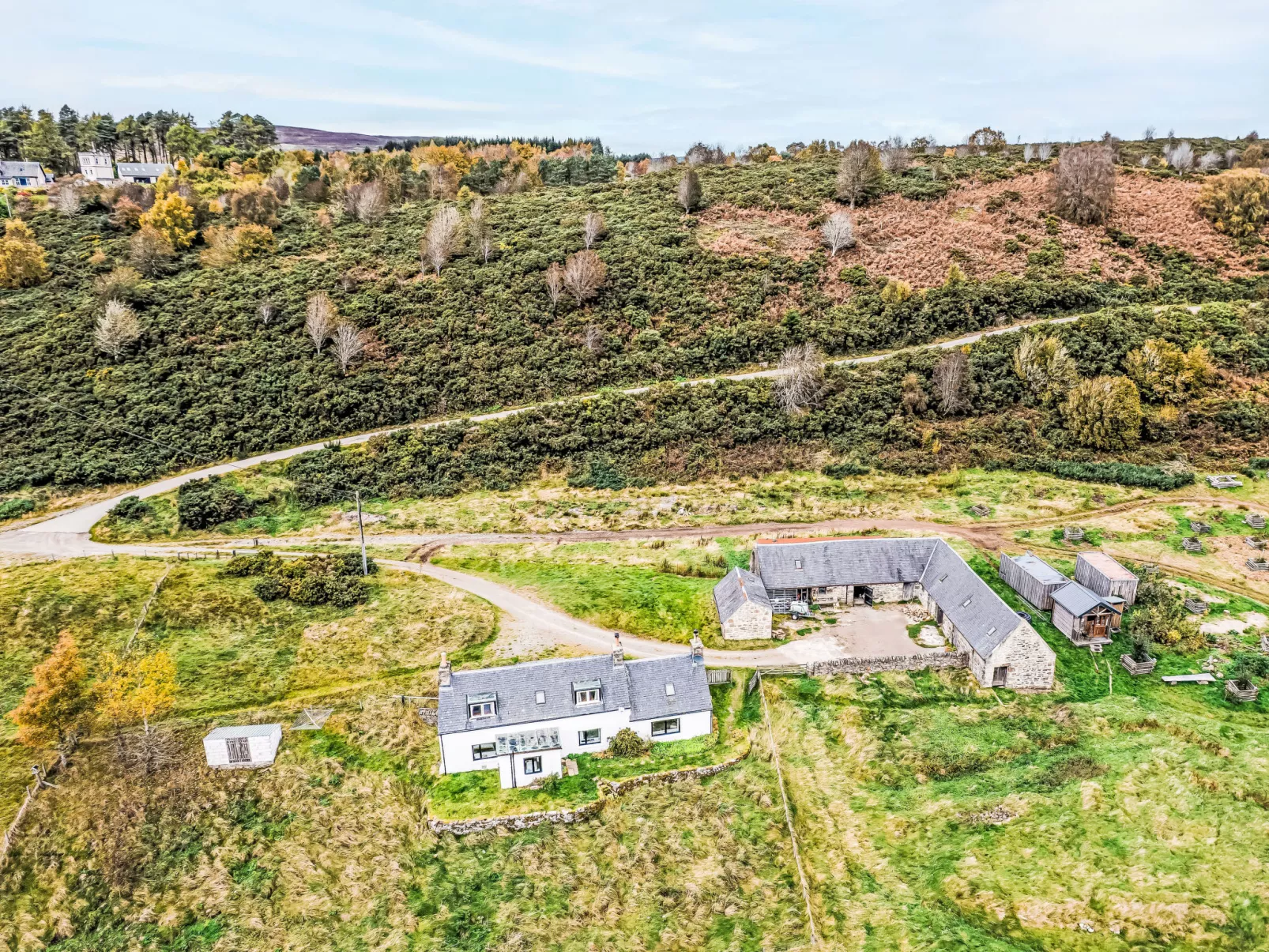 Bunloit Farmhouse-Buiten
