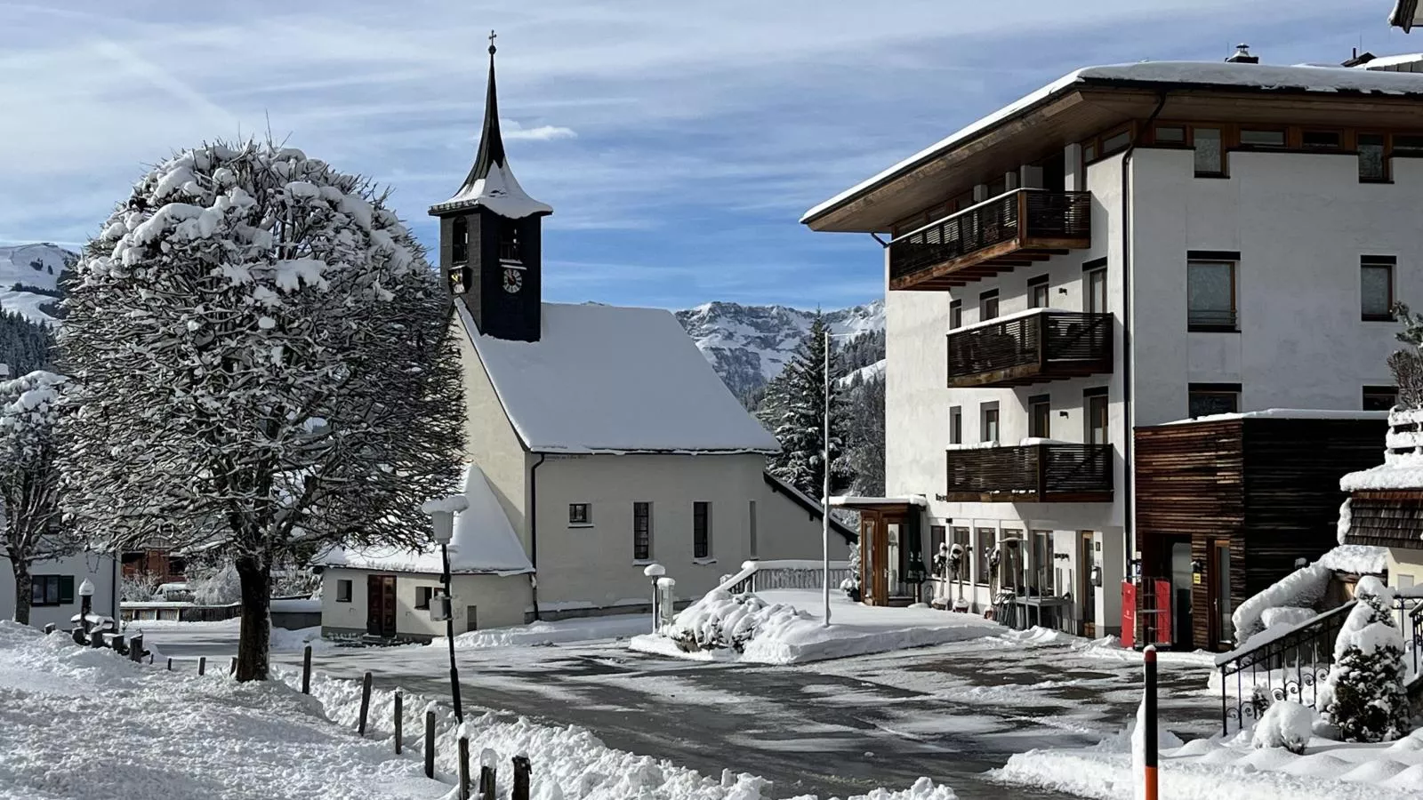 Kirchenstüberl-Exterieur winter