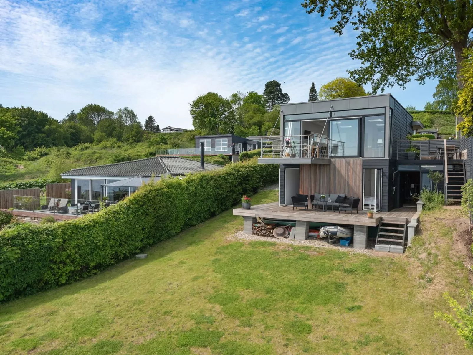 "Herewardus" - 10m to the fjord-Buiten