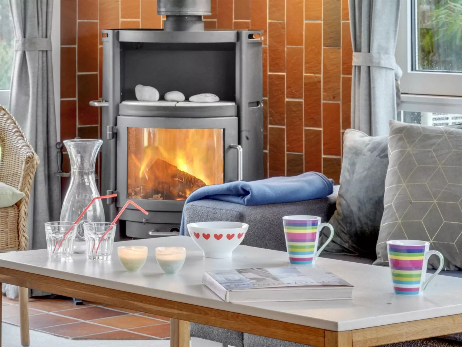 "Bjarke" - 200m from the sea-Binnen