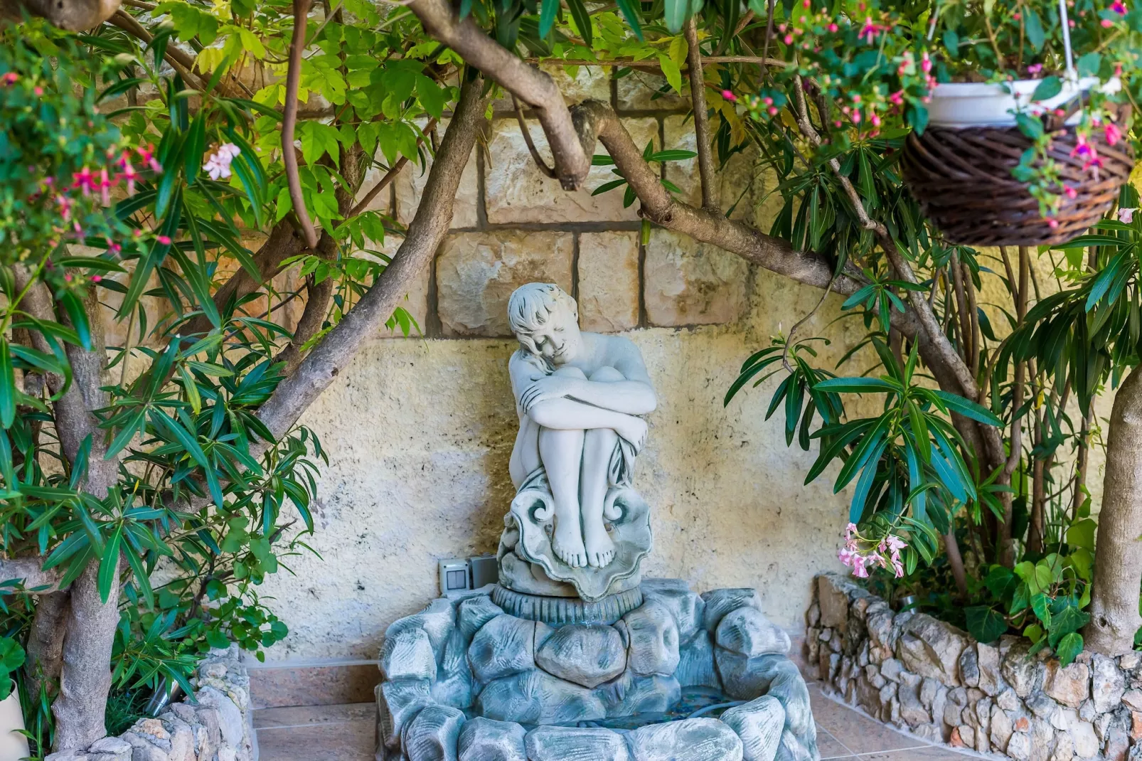 Apartments Aura - Comfort Studio Apartment 4 with shared swimming pool-Buitenlucht