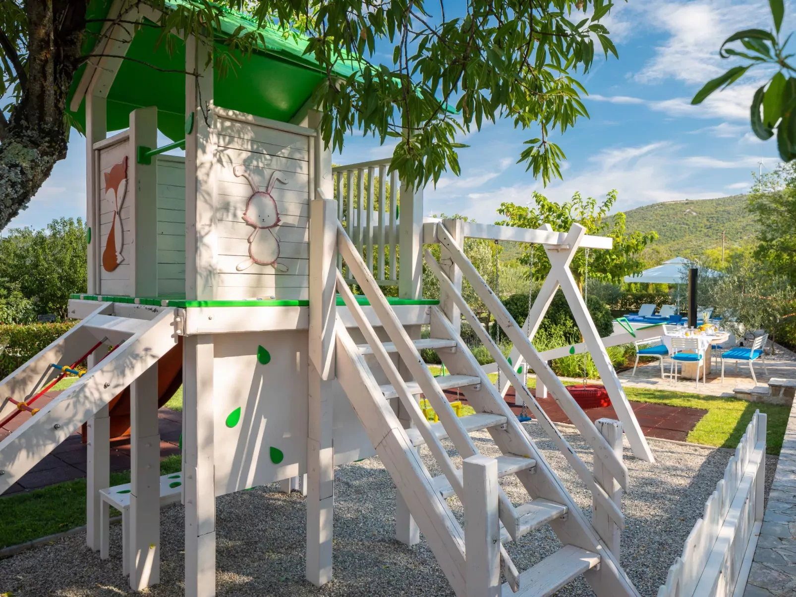 Villa Dalmatica moderna-Buiten