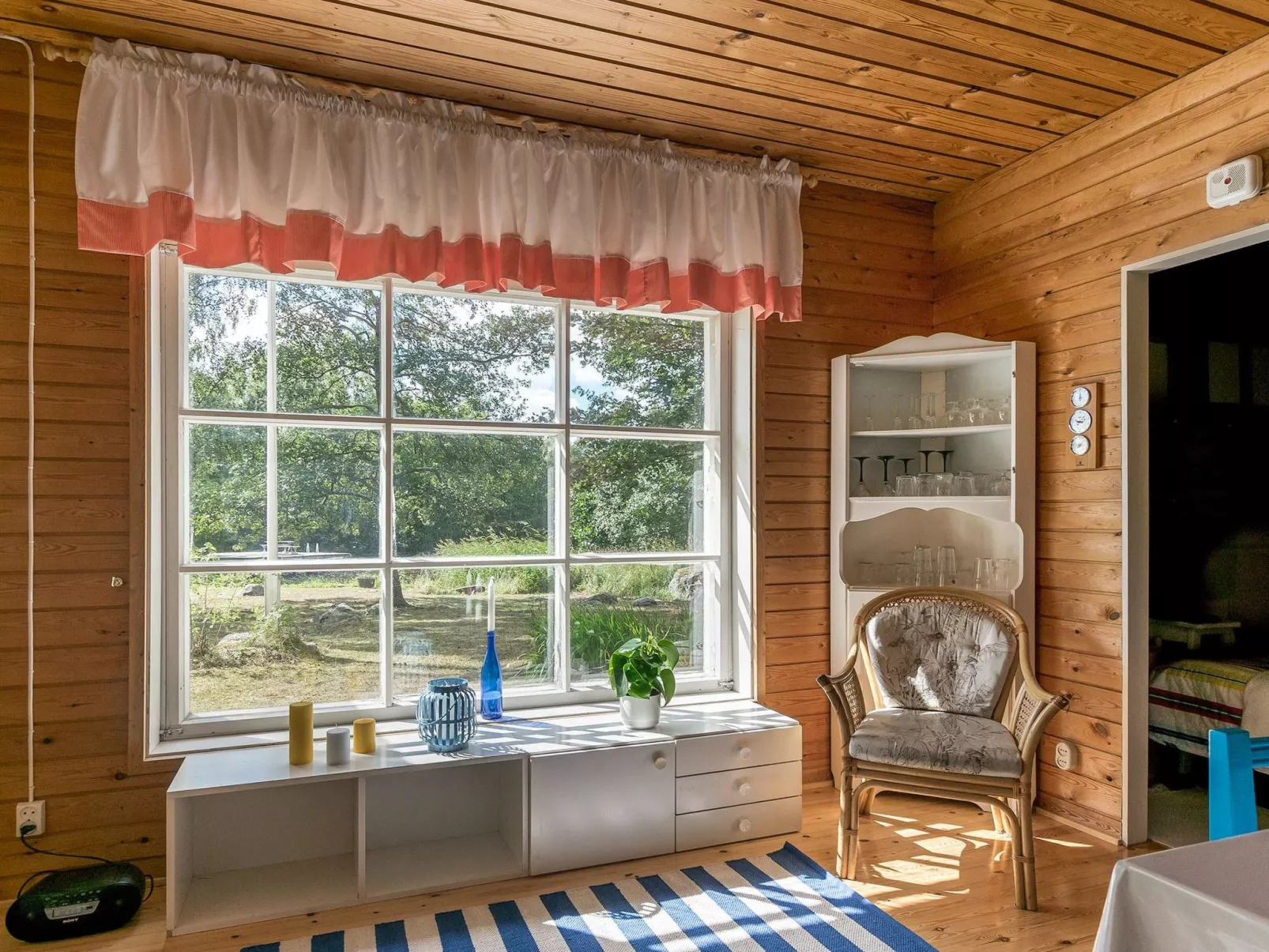 Lampaluodon punainen tupa-Binnen