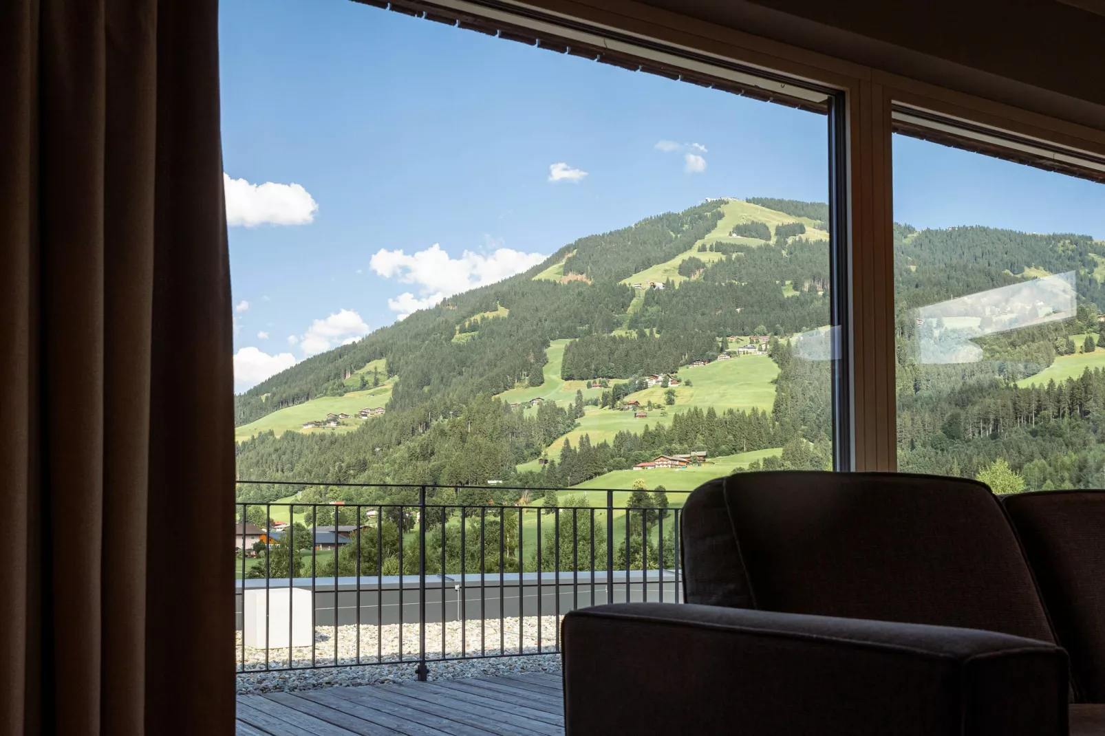 Berg & Golf Apartments Westendorf 4-Uitzicht zomer