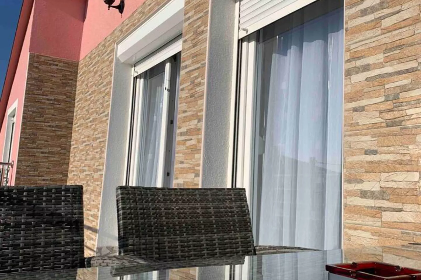 Apartment Bordoa de Macura with Bay View-Terrasbalkon