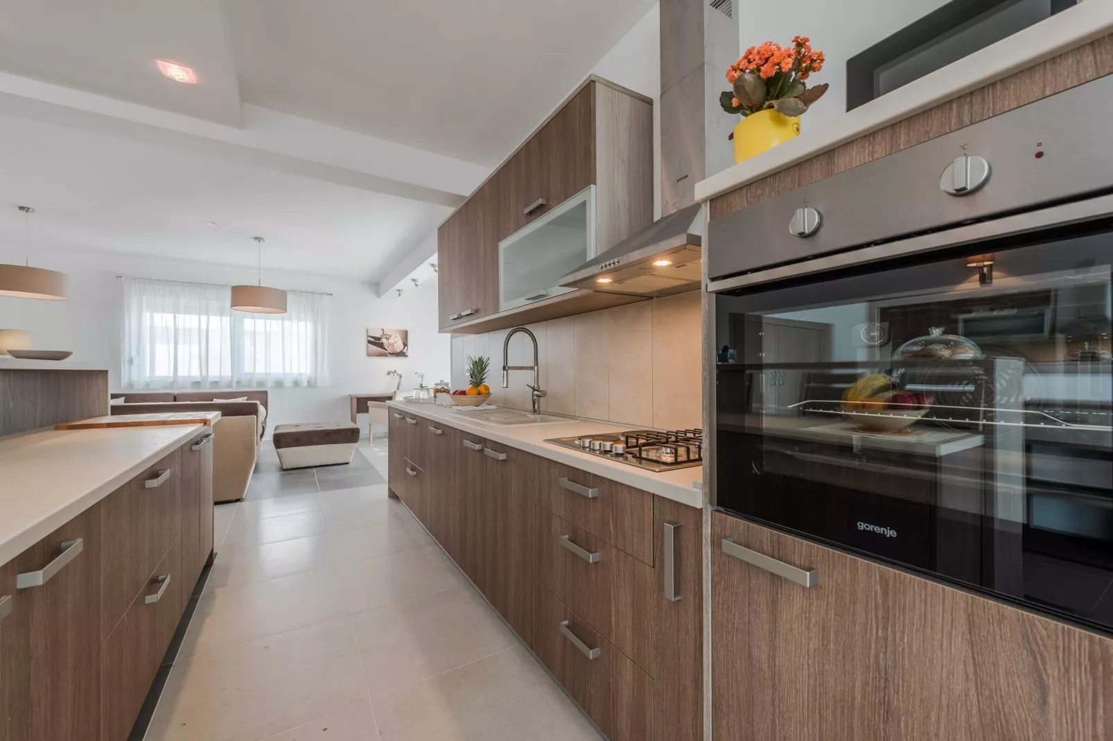 Luxury Escape with Swimming Pool & Modern Design - Four Bedroom Villa with Sea View and Private Pool ( Villa 8)-Keuken