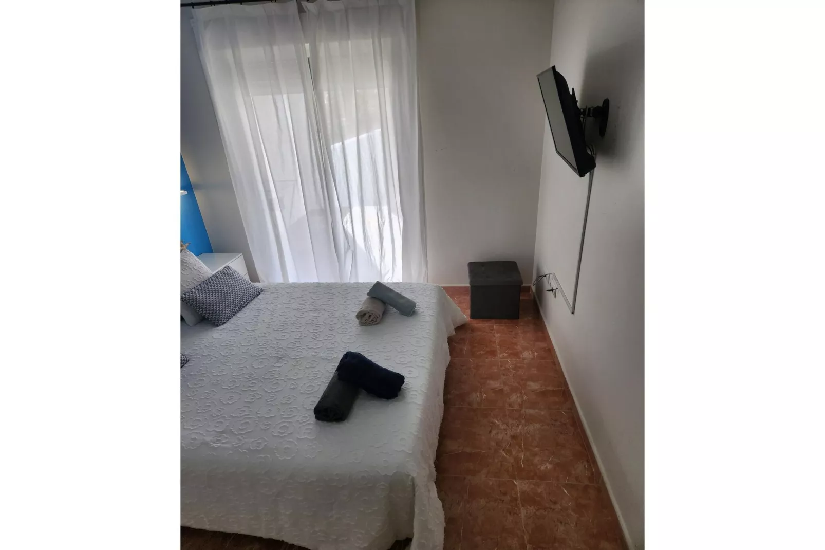 CT 340 AL - Gardenapartment - Paraiso de Vera-Slaapkamer