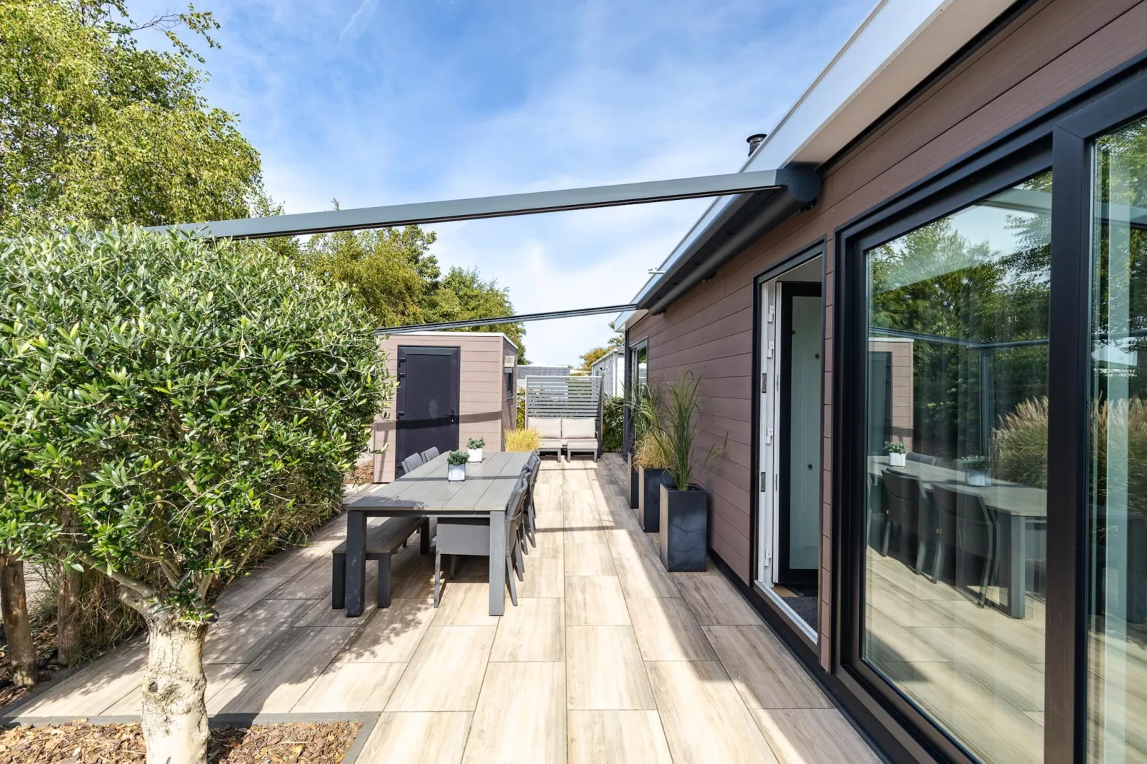 Chalet Julianahoeve | Beachhouse Renesse 2645-Terrasbalkon