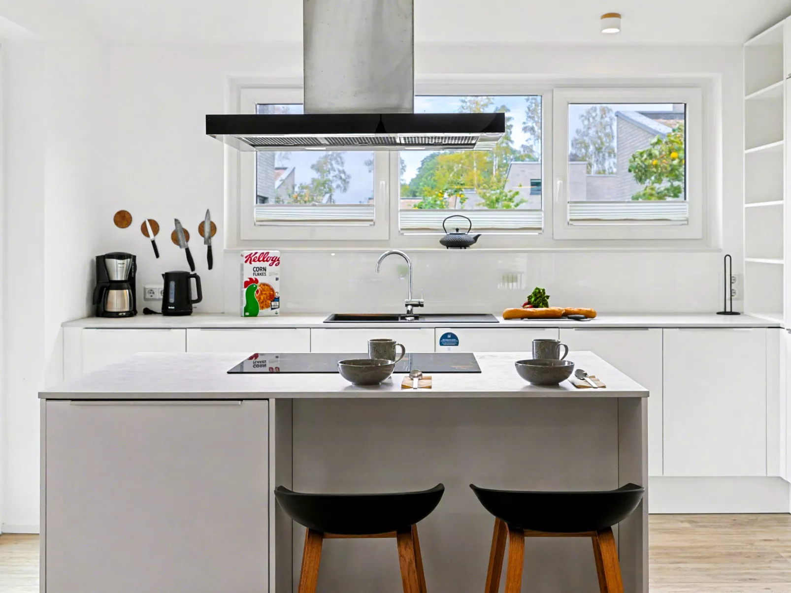 Seeufer Lodge-Binnen