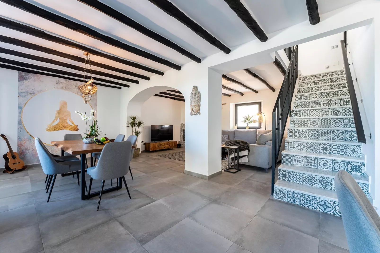 CT 390 - Faros Zen Ohm & Yoga Retreat - Cortijo Pura Paz in Casarabonela-Overloop