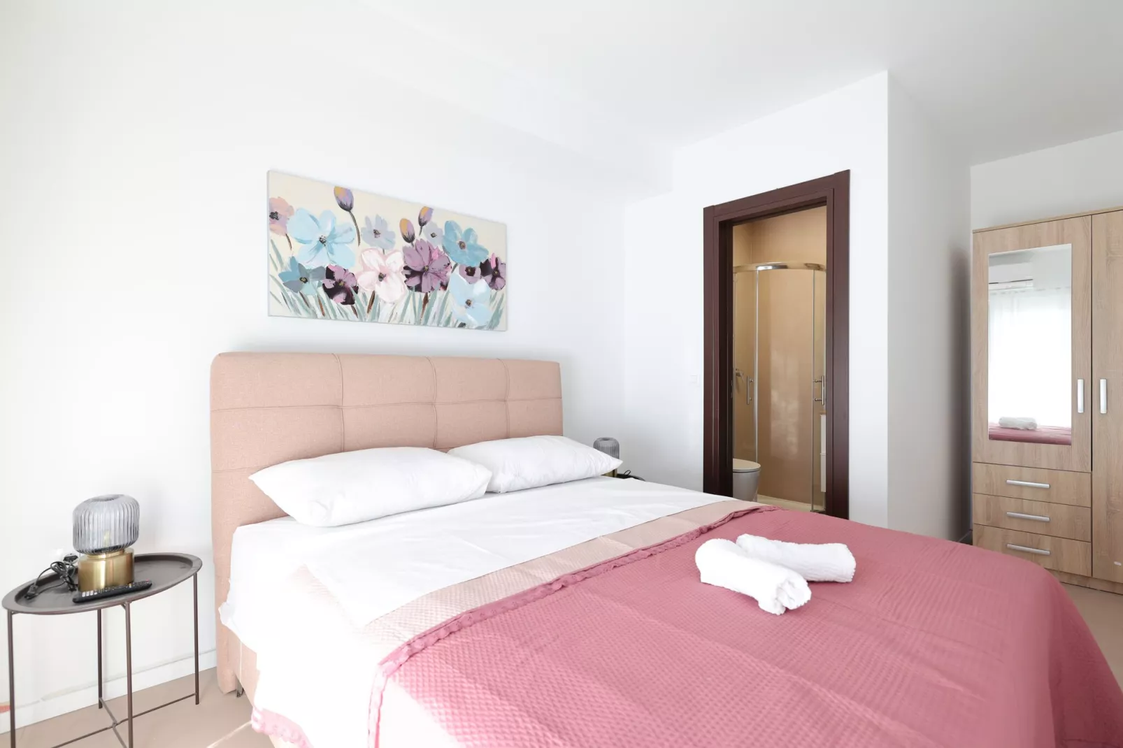 Villa Sokol with private pool-Slaapkamer