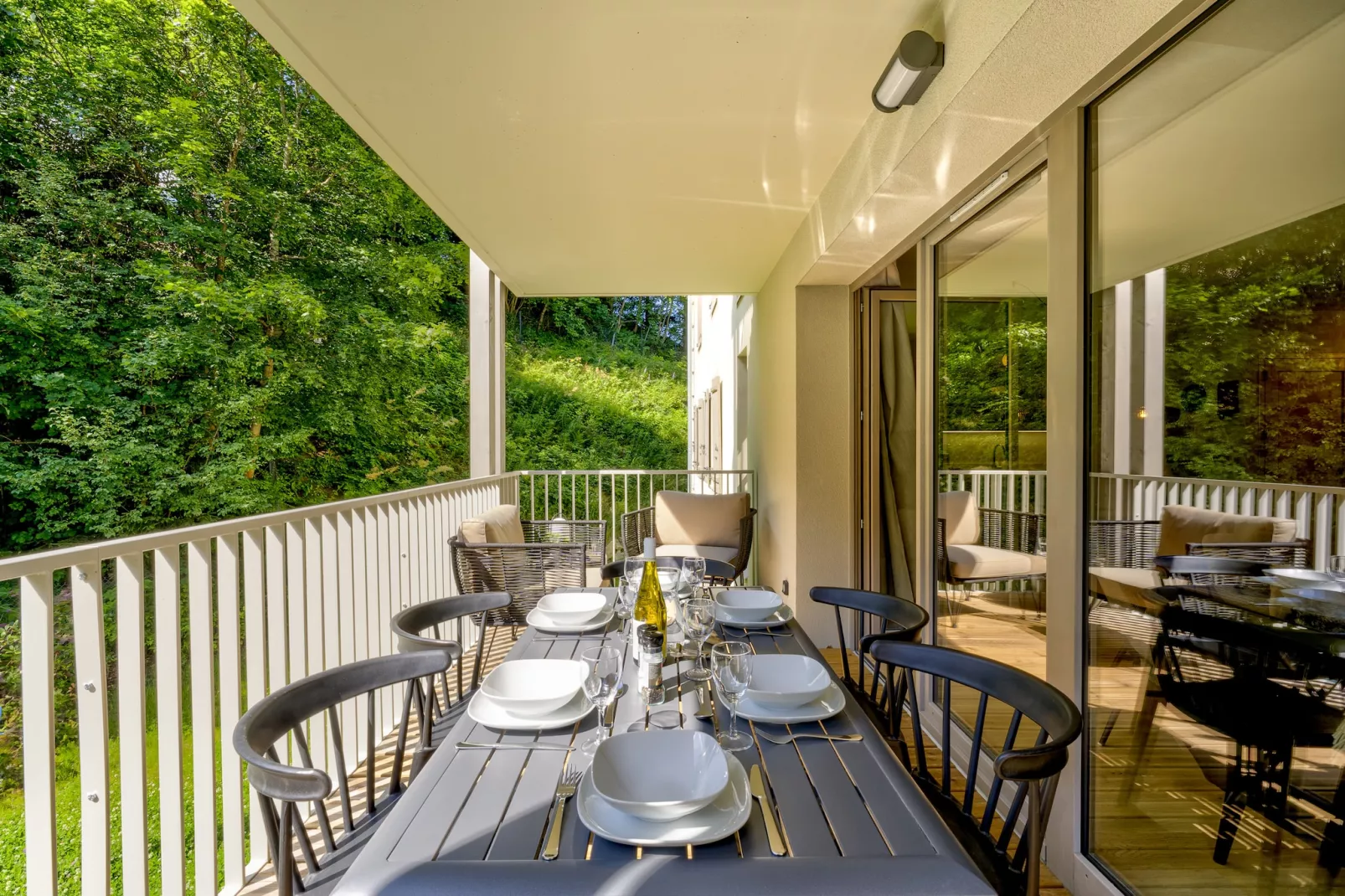 White Pearl A11-Terrasbalkon