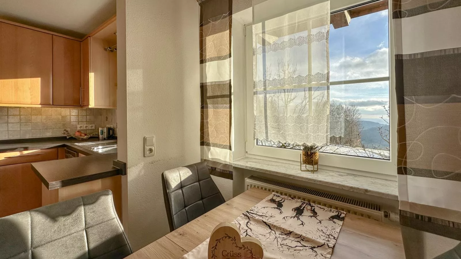 Sonnenwald-Uitzicht winter