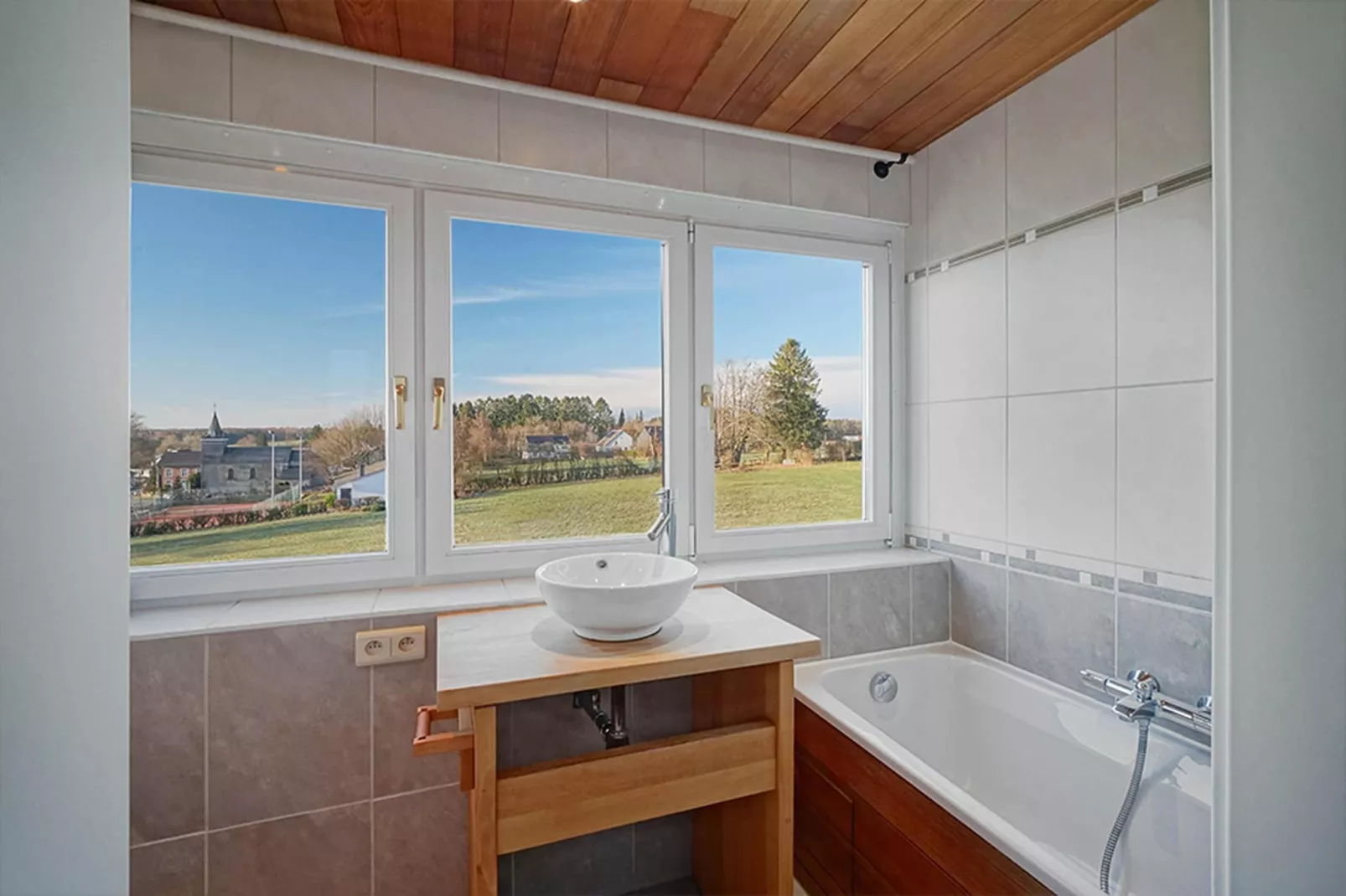 Château de luxe-Badkamer