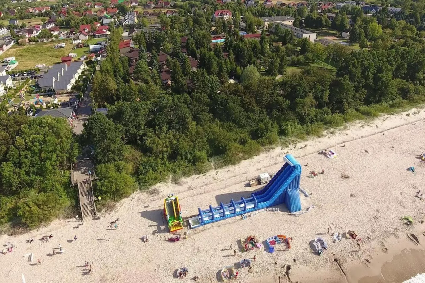 Apartament nr 3 3-osobowy 29 m2 Ustronie Morskie-Gebieden zomer 5km