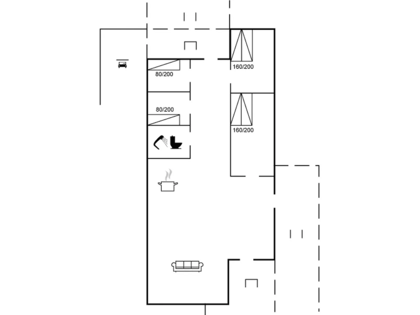 "Pavle" - 700m from the sea-Binnen