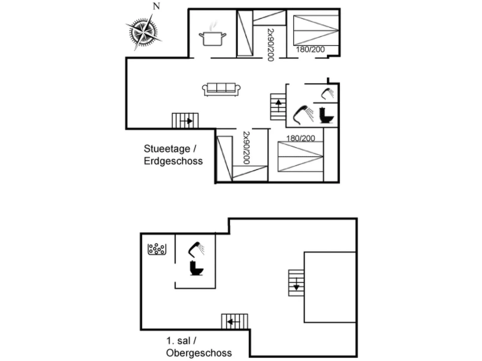 "Hansina" - 500m from the sea-Binnen