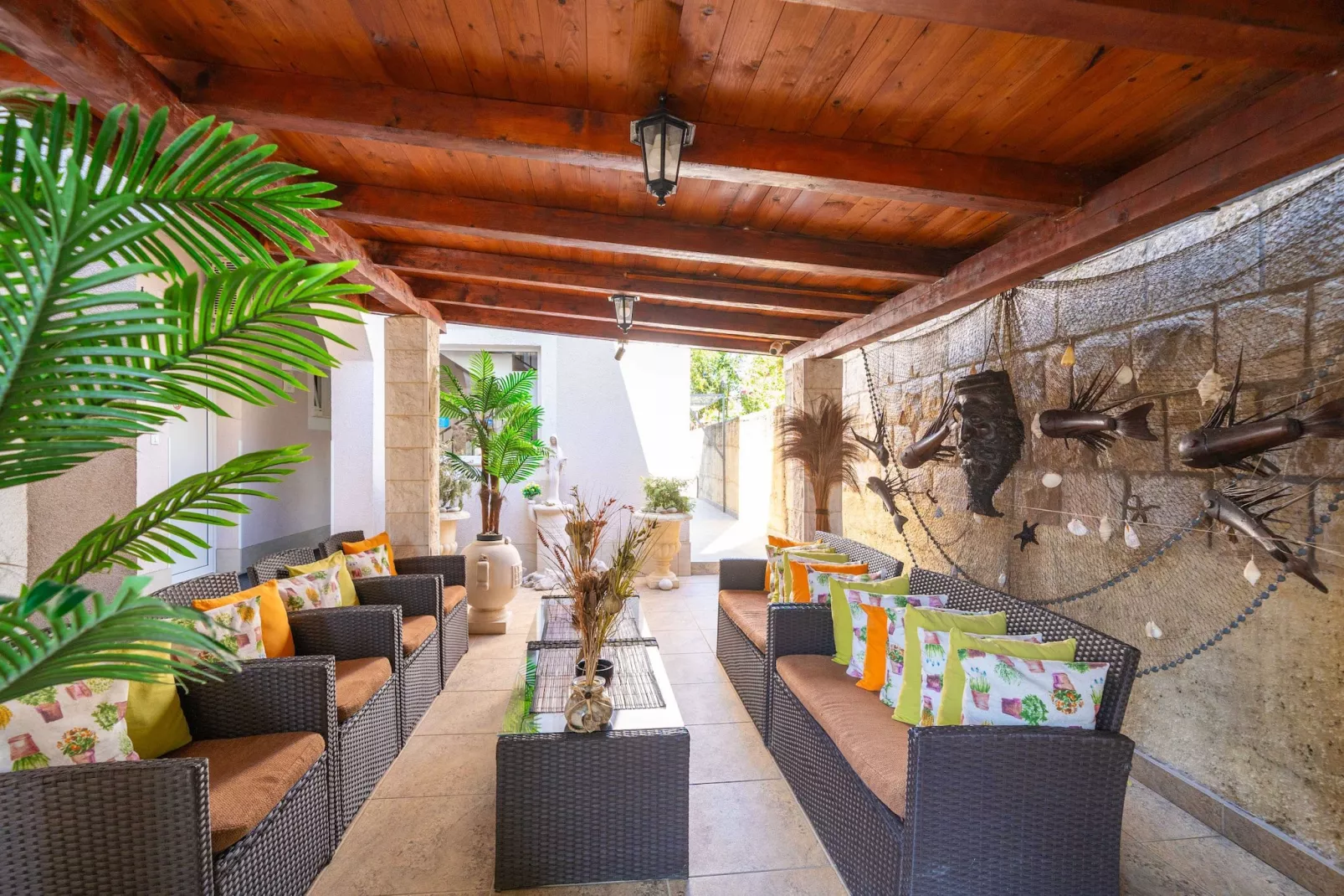 Apartments Aura - Comfort Studio Apartment 3 with shared swimming pool-Buitenlucht