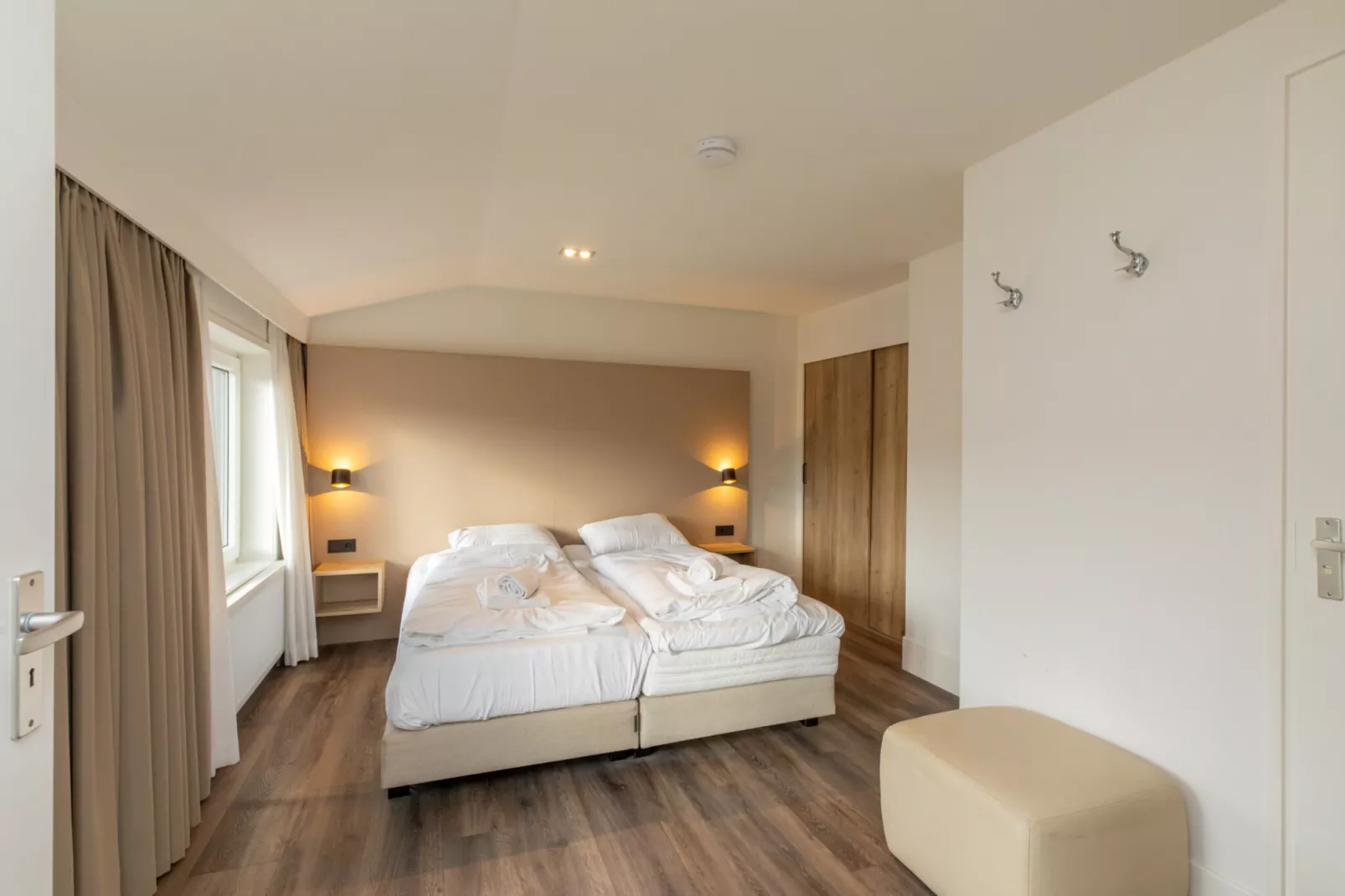 Overnachten in Zoutelande  Comfortabel Appartement Langstraat 5A-Slaapkamer