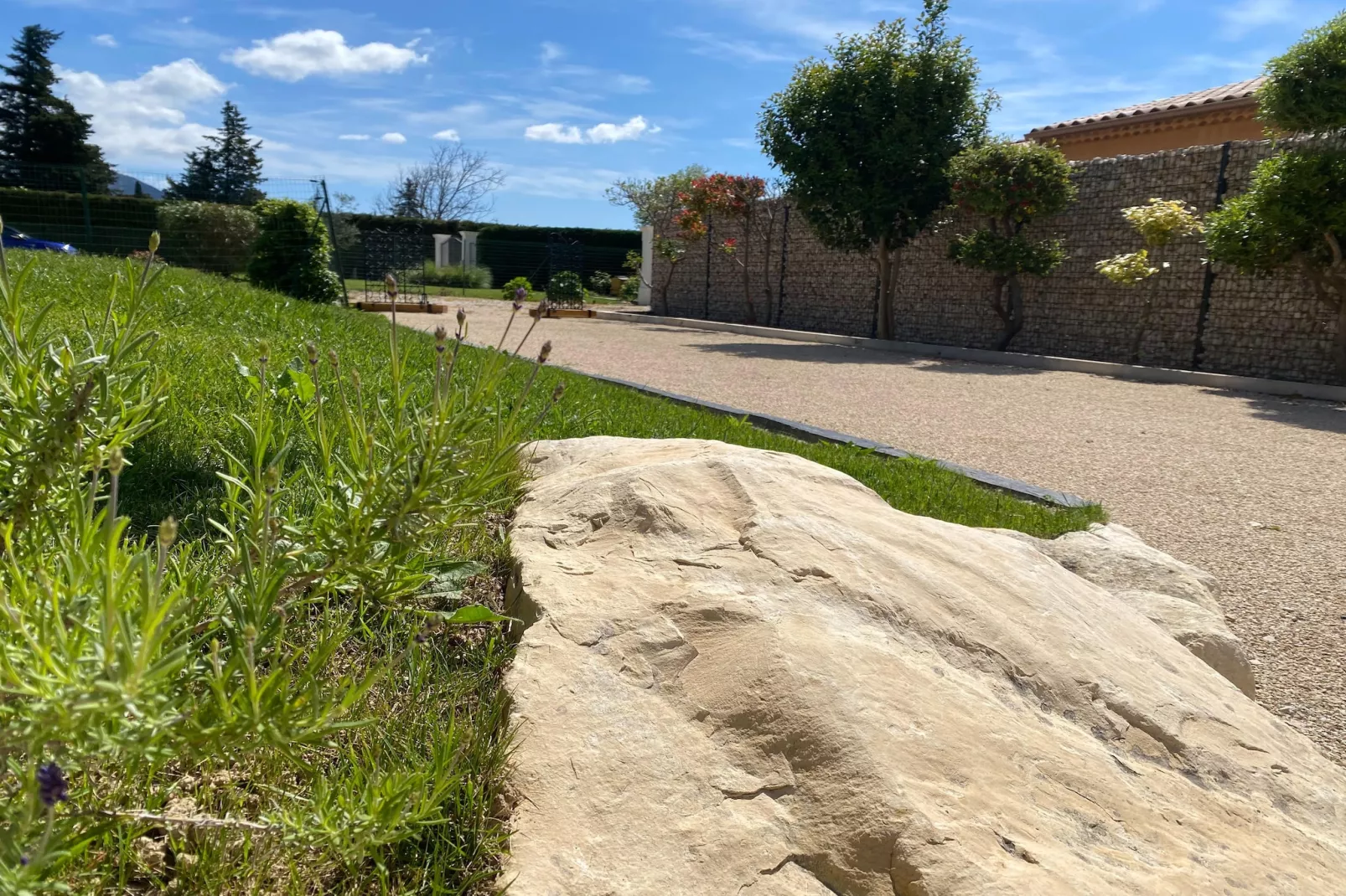 Le Mas d'à côté-Uitzicht zomer