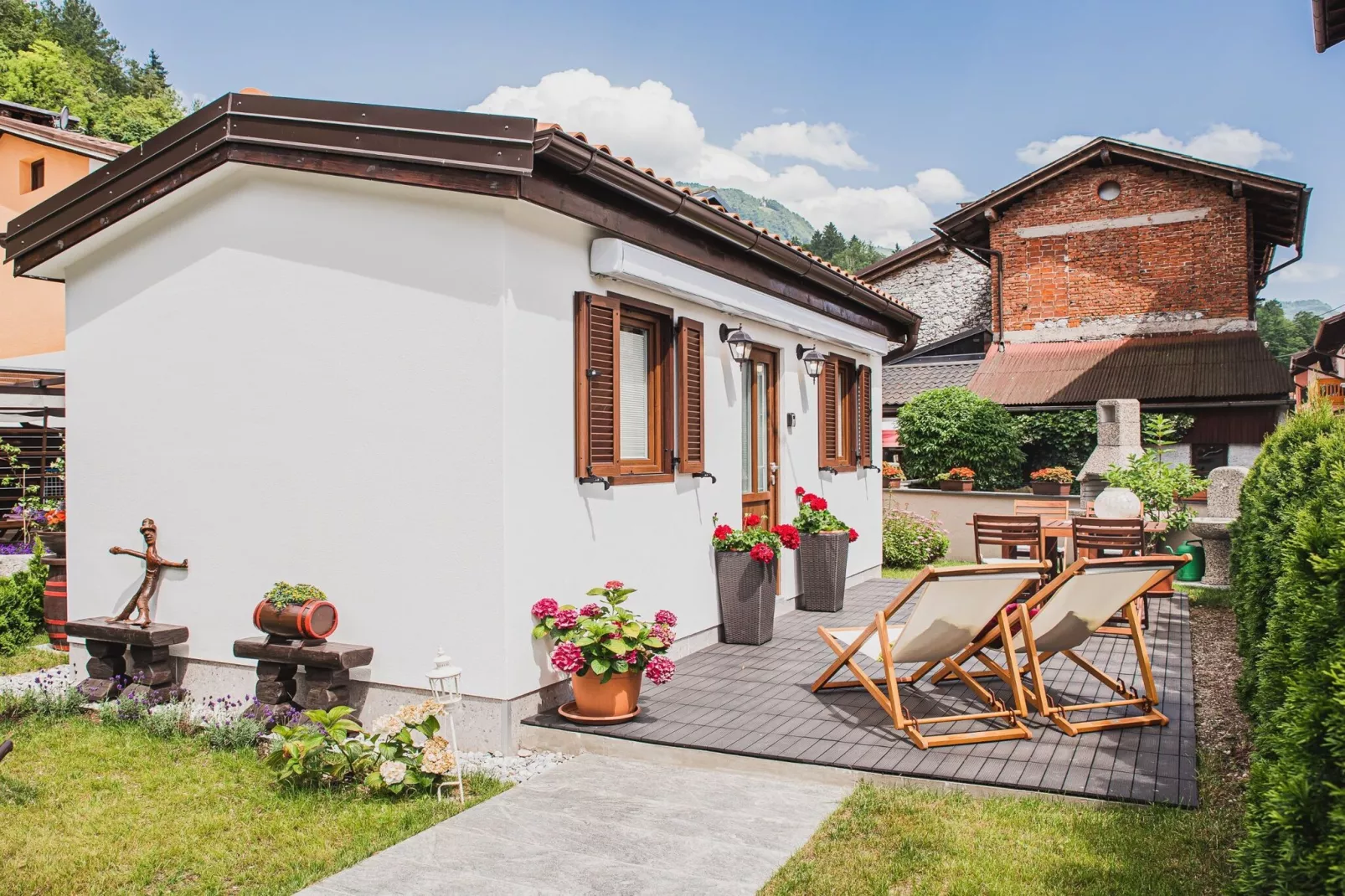 Enchanting Rural Apartment with Terrace - Studio Apartment with Terrace-Buitenlucht