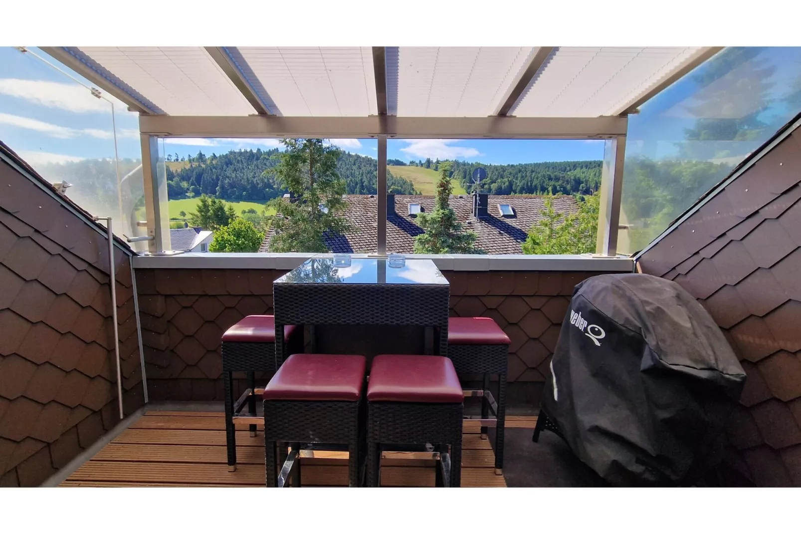 Apartment Maisonette-Traum-Terrasbalkon