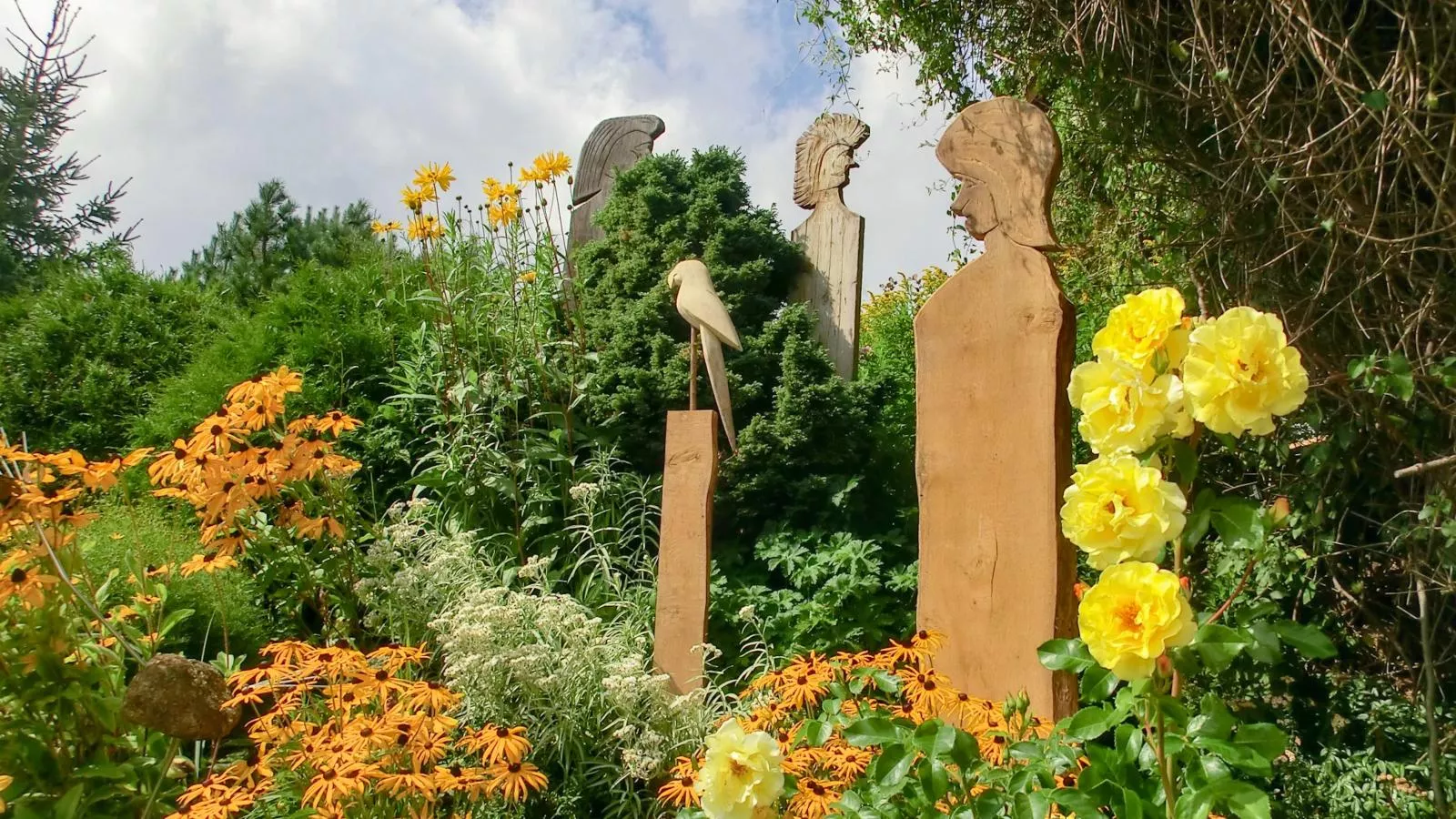 Bayerwald-Tuinen zomer