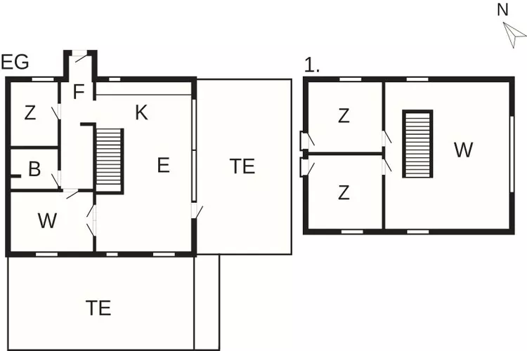 5 sterren vakantie huis in Ebeltoft-Plattegrond