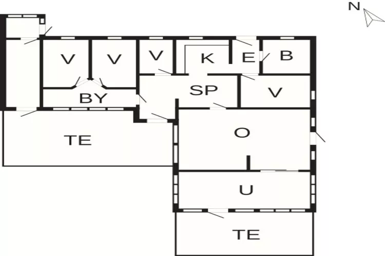 5 sterren vakantie huis in Storvorde-Plattegrond