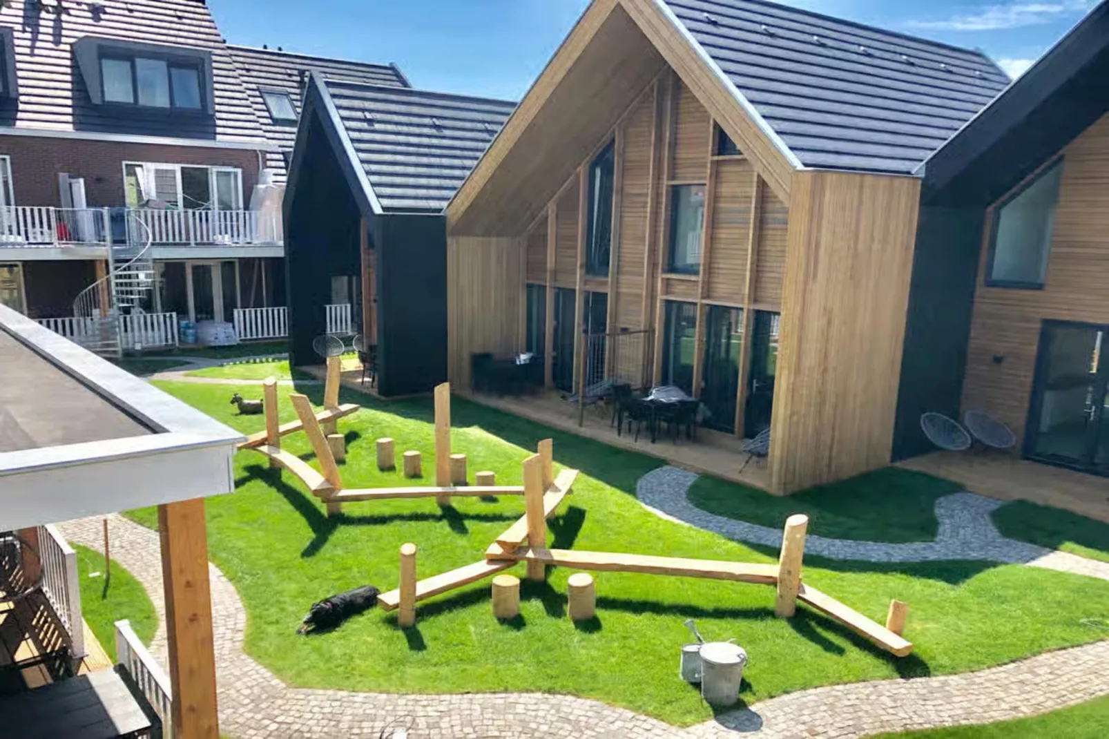 Plein 40 Lodge 5-Tuinen zomer