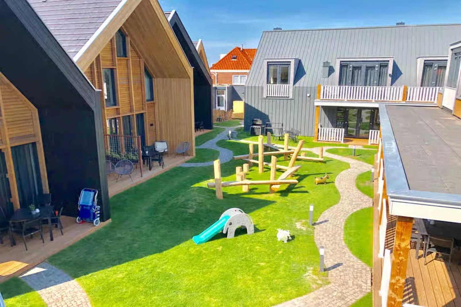 Plein 40 Lodge 18-Tuinen zomer