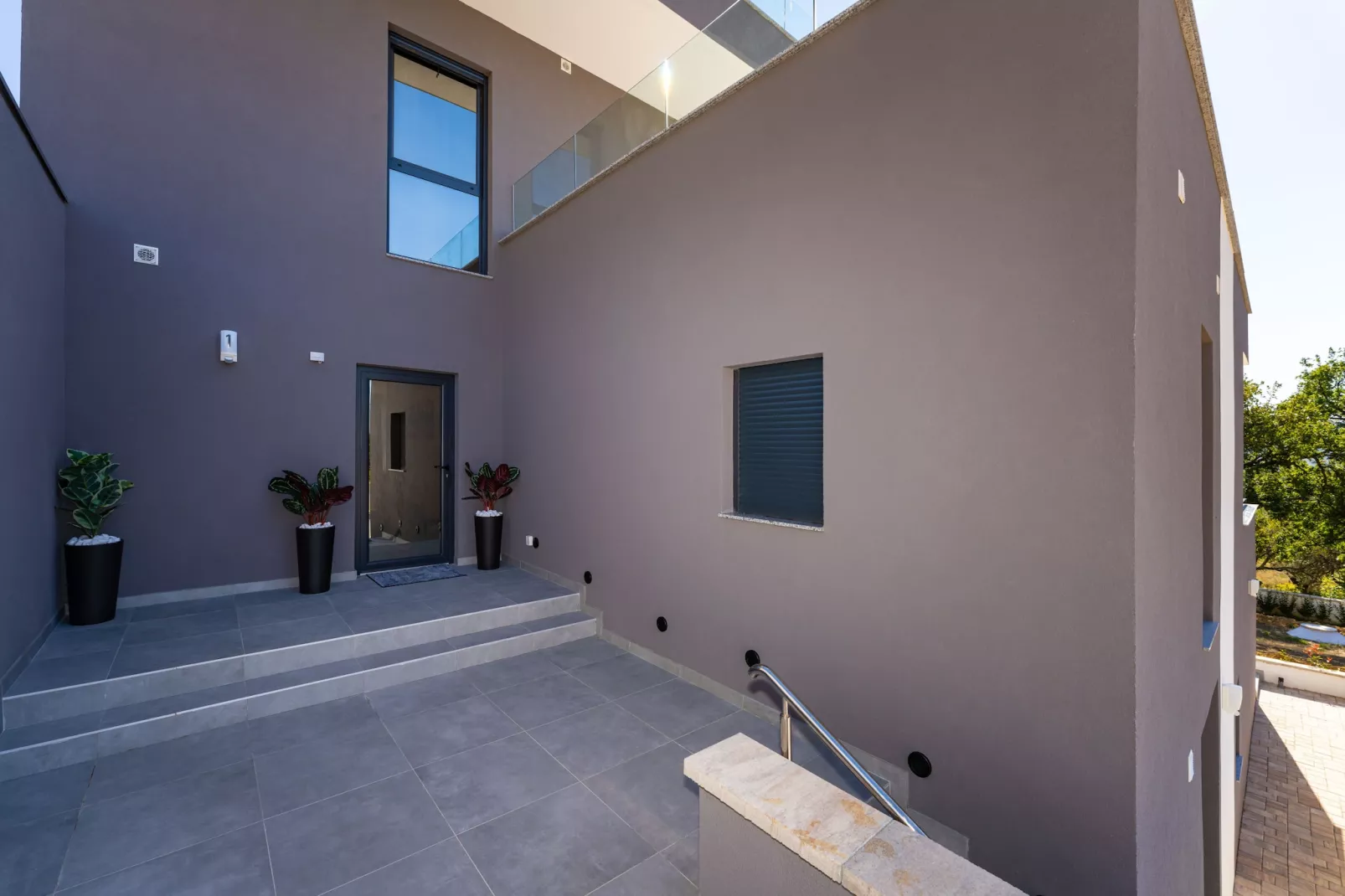 Sea view Villa Senti-Hal-ontvangst