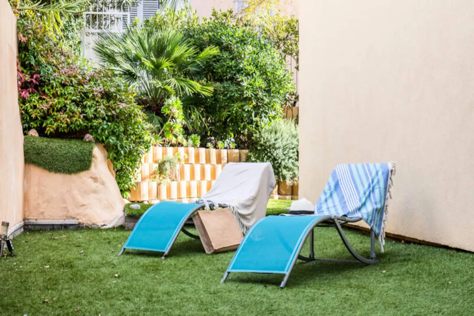 Résidence Rez-de-jardin Palm Beach, Piscine, Plages &agrave; Pied-Niet-getagd