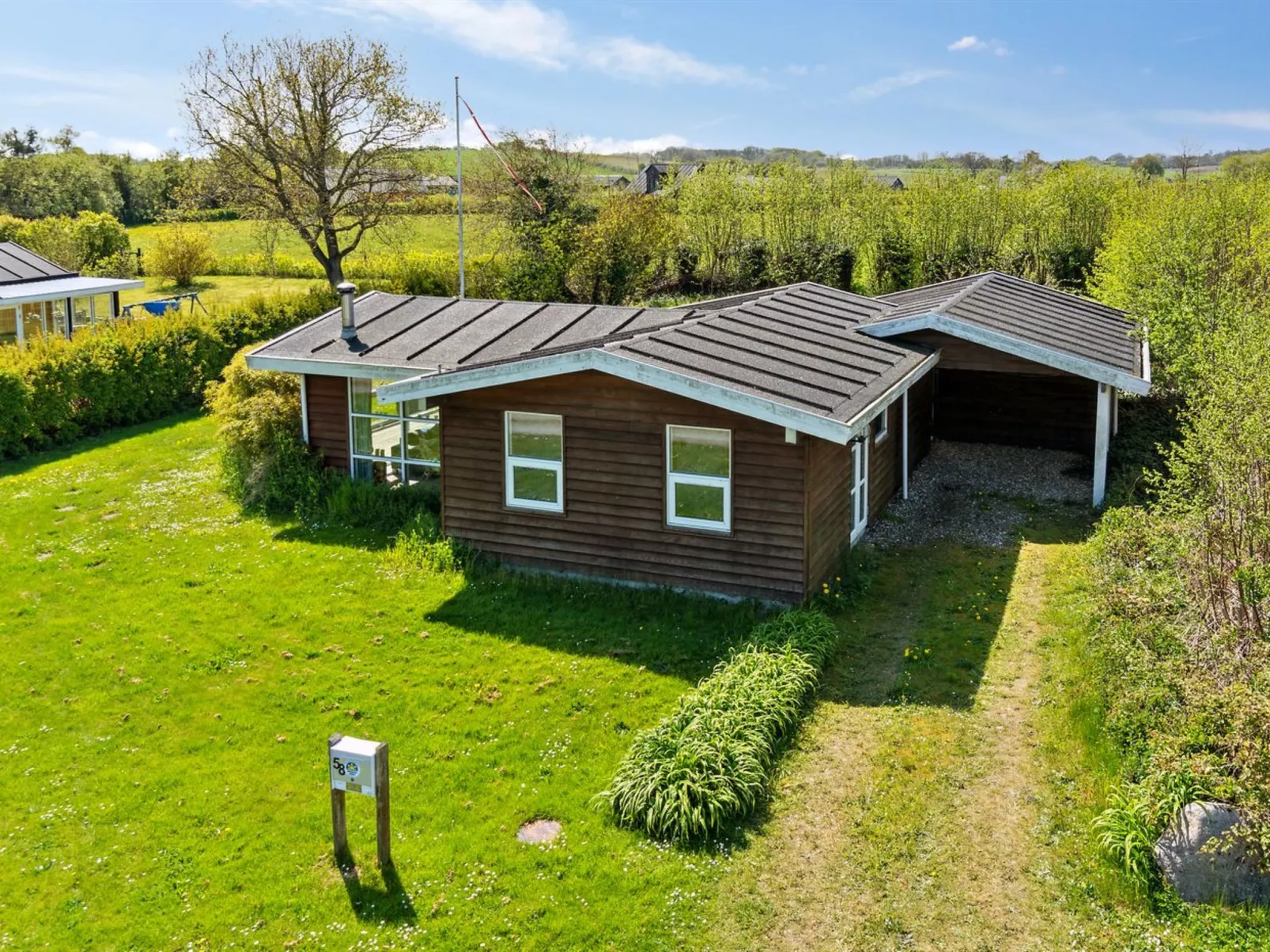 "Bjarke" - 200m from the sea-Buiten