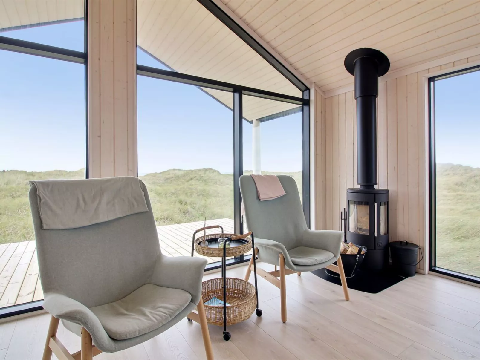 "Auno" - 140m from the sea-Binnen