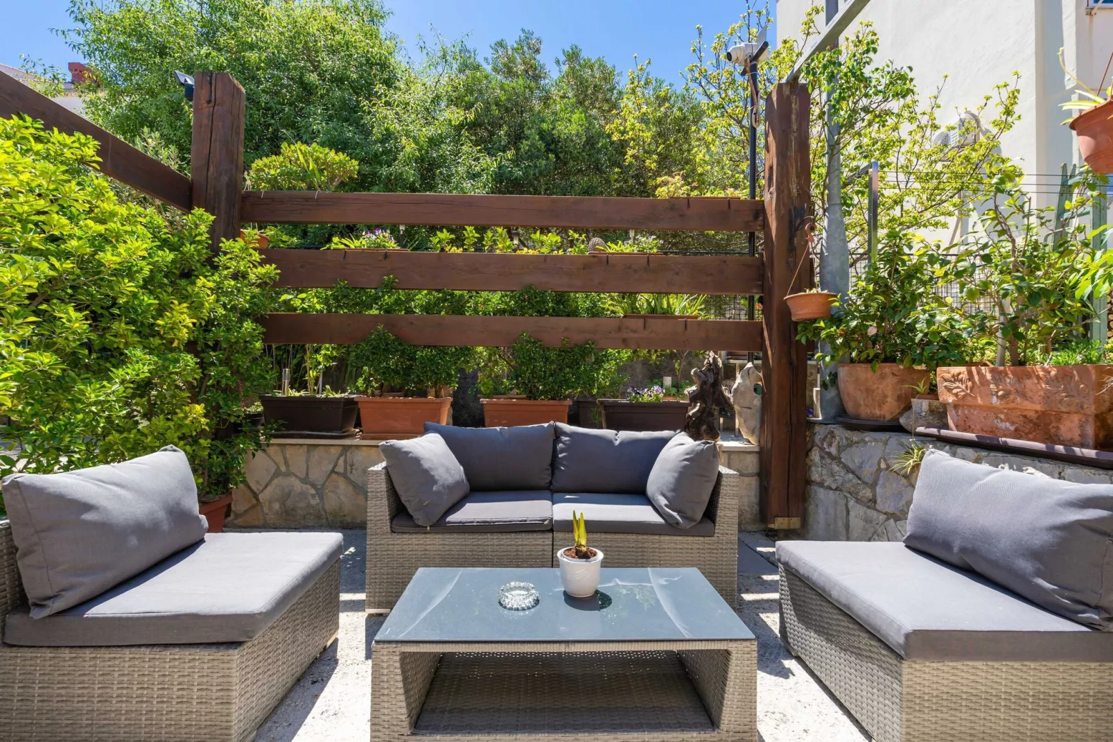 Apartments and Room Frane - Studio with Terrace-Terras