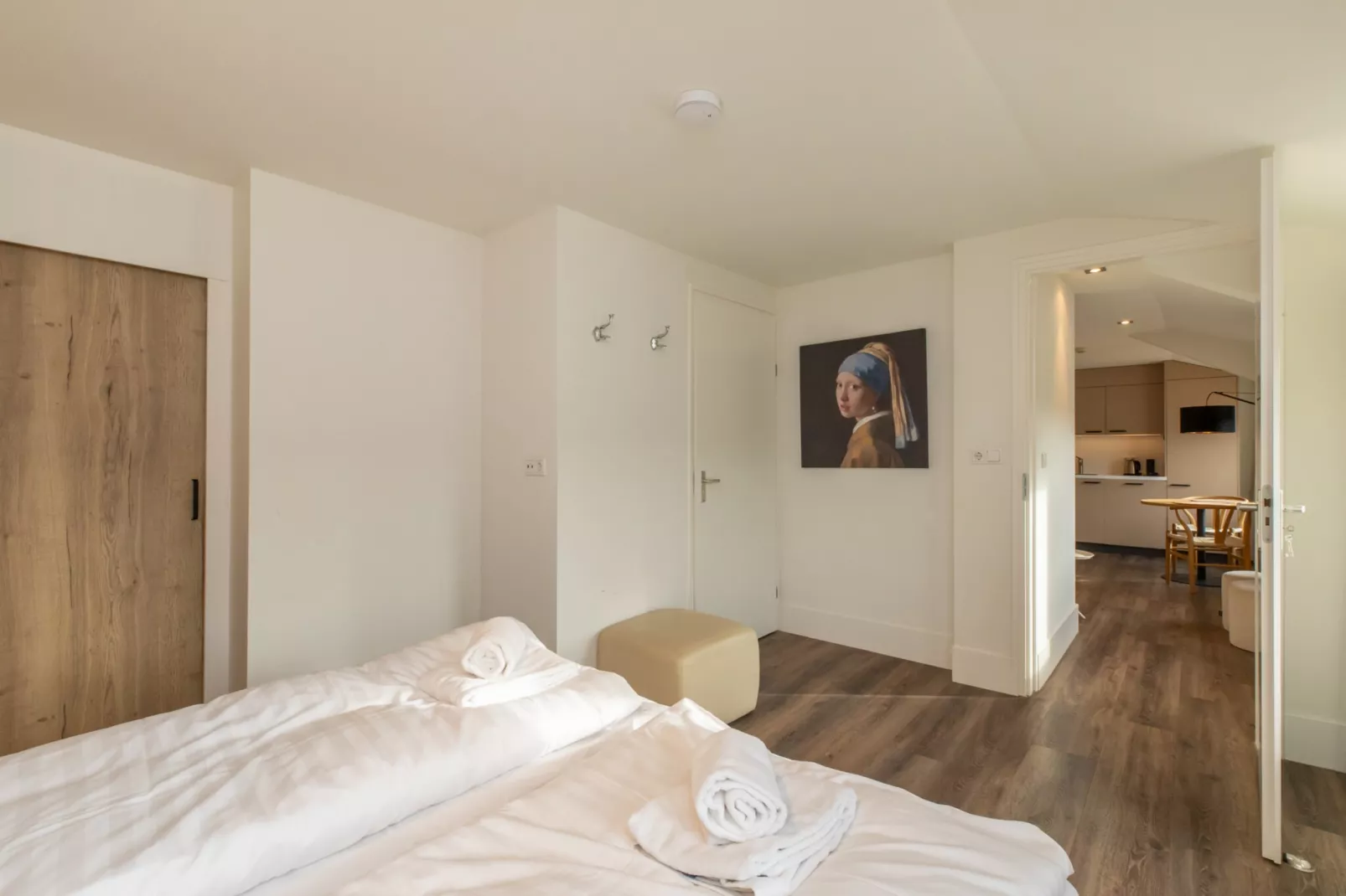 Overnachten in Zoutelande  Comfortabel Appartement Langstraat 5A-Slaapkamer