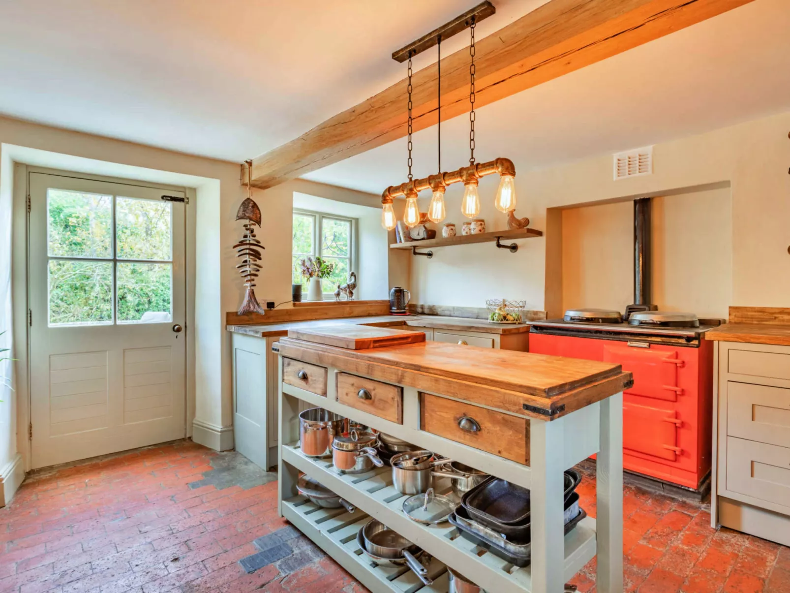 Islip Mill House - Beautiful Riverside Home-Binnen