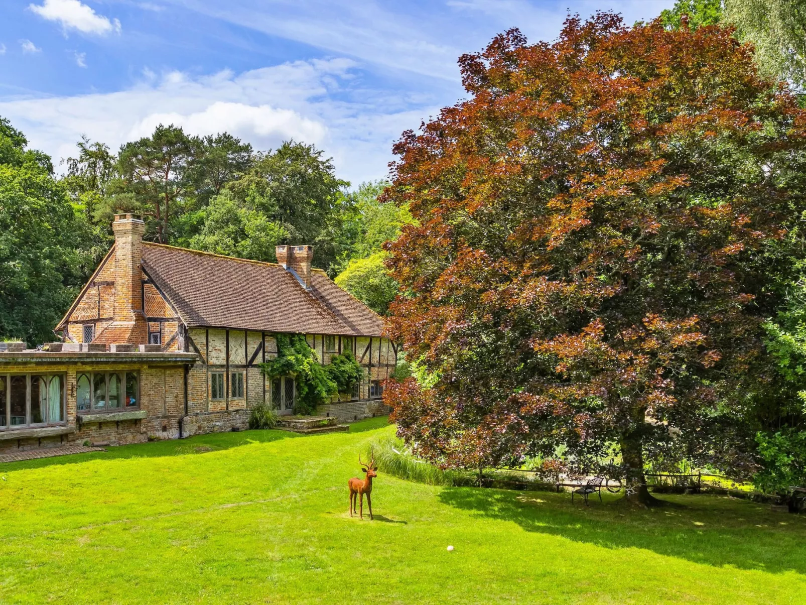 Sandhill Cottage with Hot Tub-Buiten