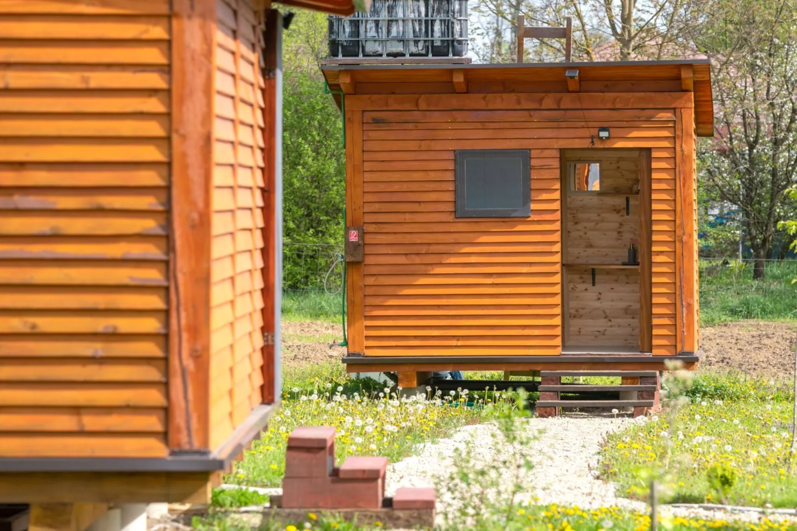 Robinzonski Kamp Hofman - Private Bungalow-Buitenlucht